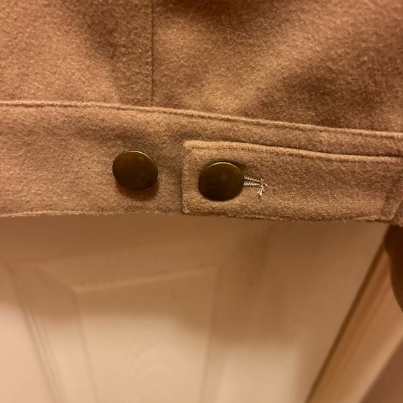 Shades of Grey by Micah Cohen Woman’s Sz M Tan Wool Blend Jacket Blazer - Picture 10 of 12